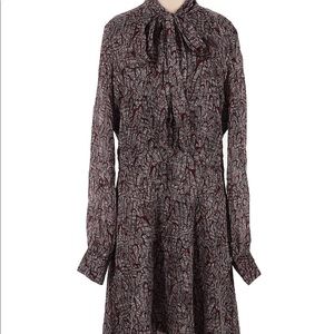 Rebecca Minkoff Silk Tie Neck Dress